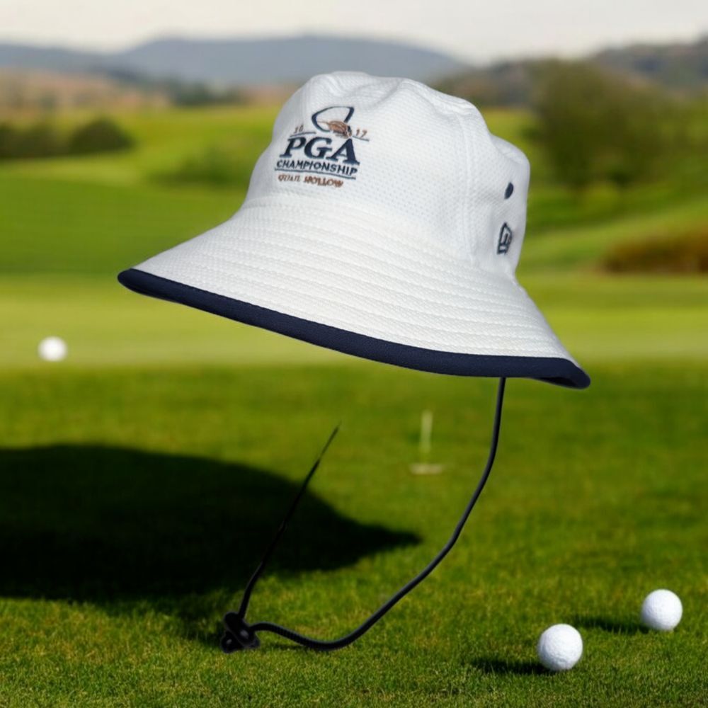 2017 PGA Championship Quail Hollow‎ Bucket Hat New Era Medium-Large White-Blue